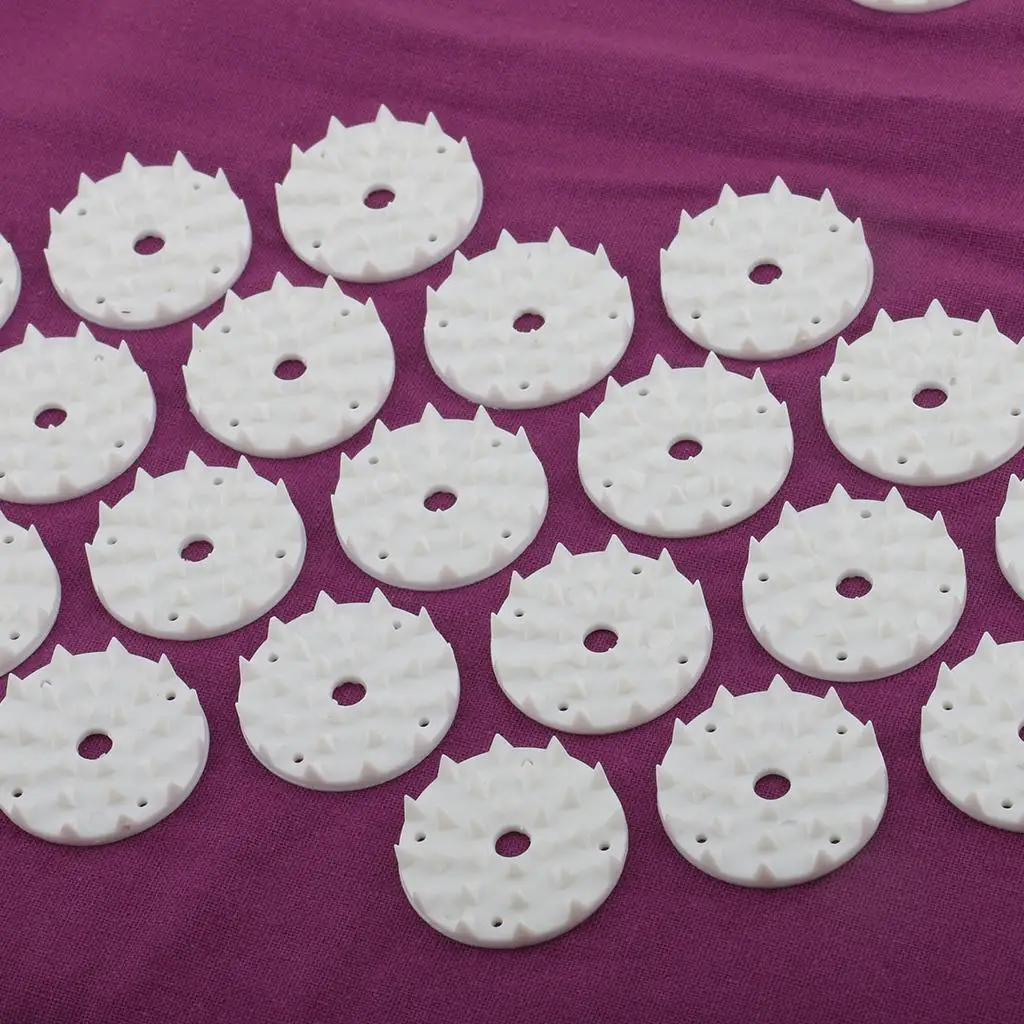 

Spiky Acupressure Foot Sole Mat Reflexology Acupuncture Massage Pad Purple