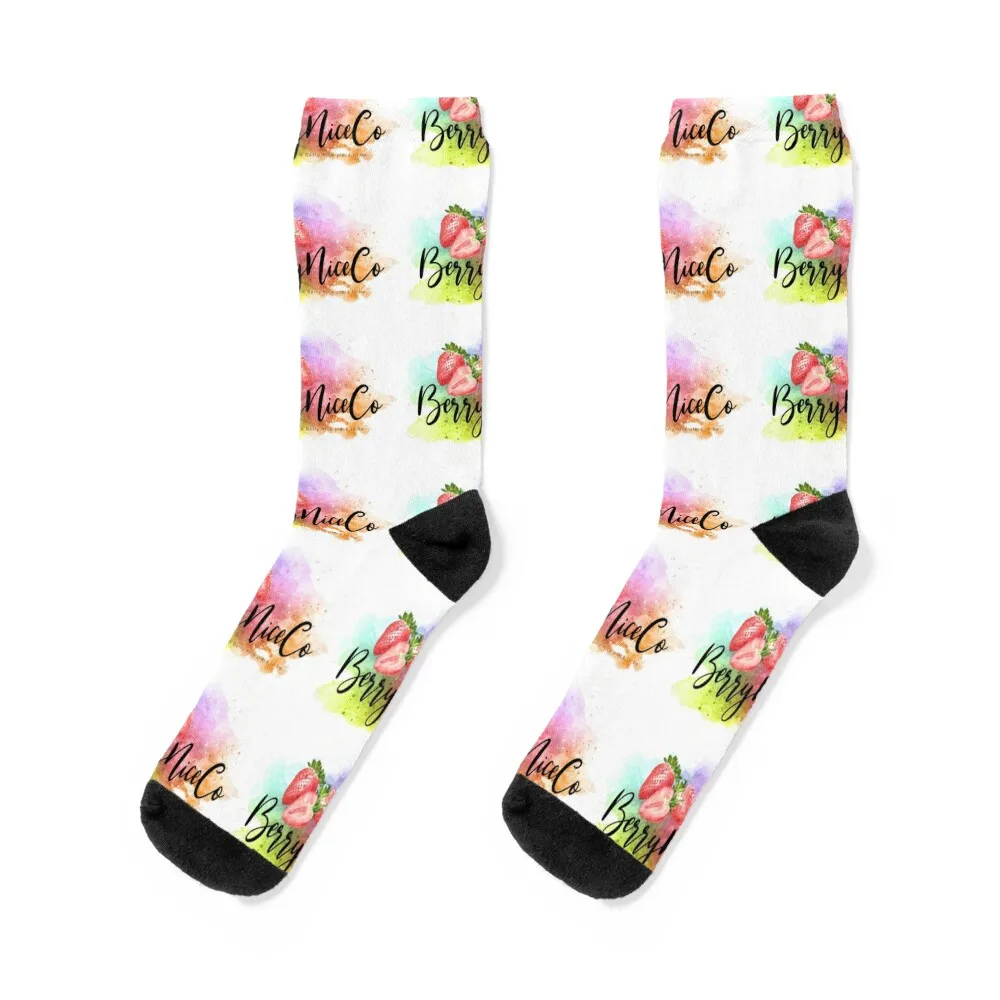 

BerryNiceCo Logo Socks anti-slip Climbing Socks Male Women's