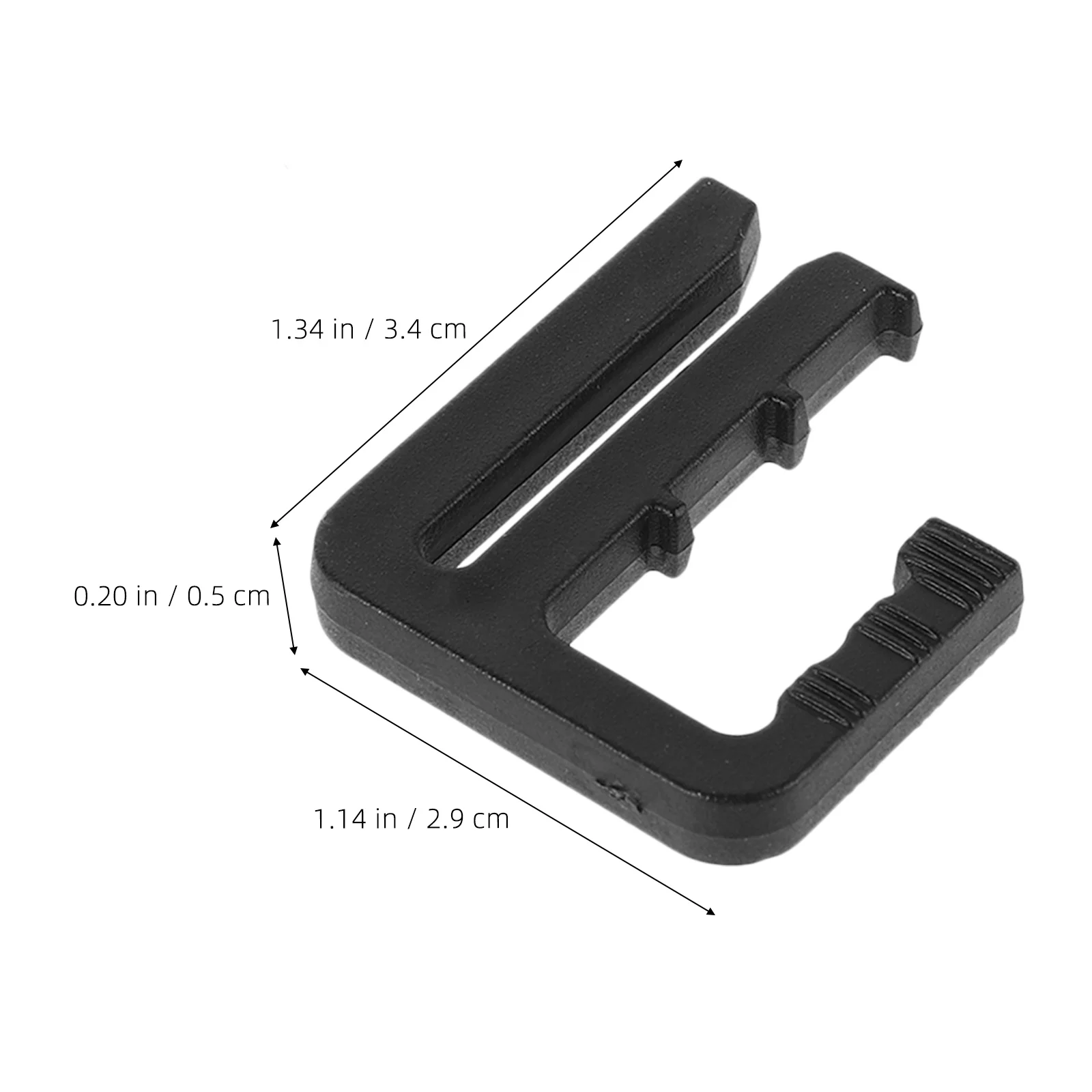 4개입 내구성 있는 청바지 버클 조임기 옷걸이 버튼 조정기 헐렁한 옷 조절용