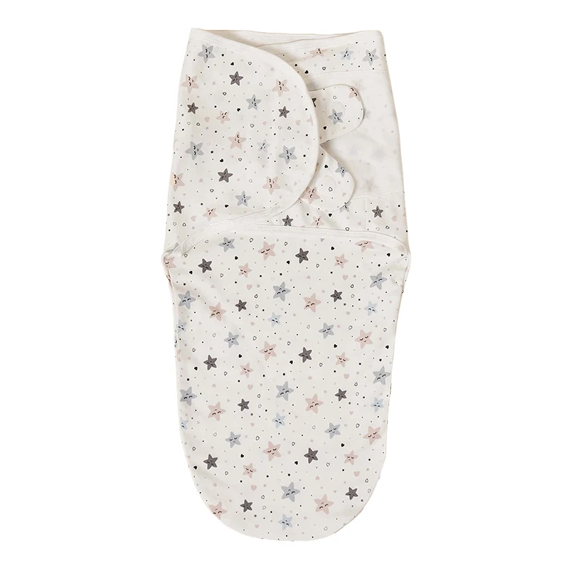 100%Cotton 0-3 Months Newborn Swaddle Sleepsack New Born Baby Swaddling Bedding 2