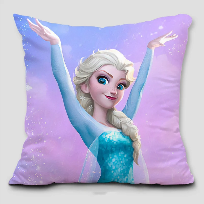 Disney Frozen Pillowcase Cushion Cover Children Boya Girl Couple Pillow Cover Decorative Pillows Case 40x40cm