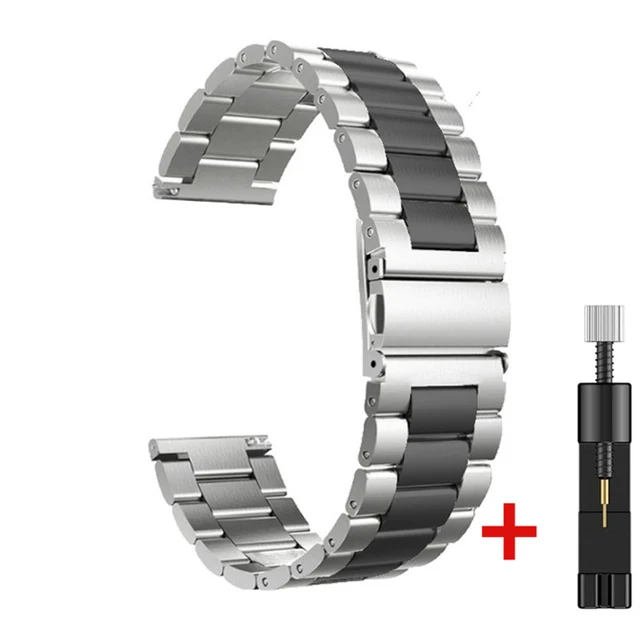 Stainless Steel 22mm Watch Bracelet Strap
