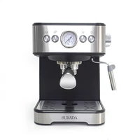 Professional Espresso coffee maker stainless steel Italian Cappuccino Automatic Coffee Machine Household 20 bar with Steam Wand 1