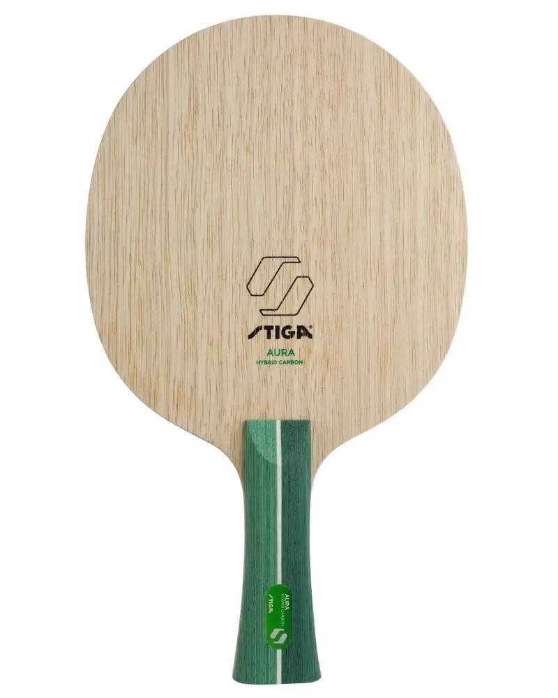 STIGA AURA Hybrid Carbon Tischtennisschläger – CCF Technology Pro Ping-Pong-Schläger-Grundplatte für Geschwindigkeit und Kontrolle – Detail 1