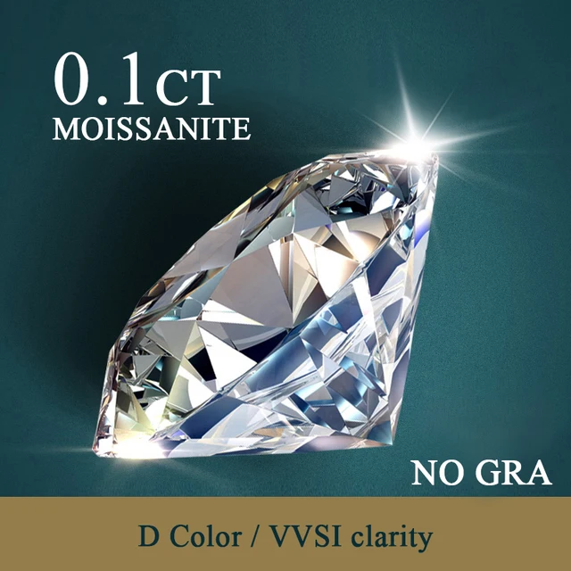 Pierre Moissanite Verte-bleue 7,82 Carats - Qualité VVS1, Taille Très Bonne, 13,1x10,2 Mm, Certifiée Ascona