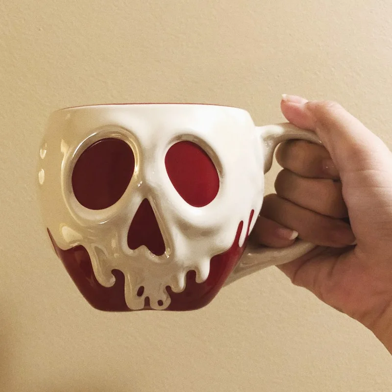 Disney Biancaneve E I Sette Nani Evil Queen Poison Apple Action Figure Toys Tazza Di Ceramica Creativa Poison Apple Cup Gifts