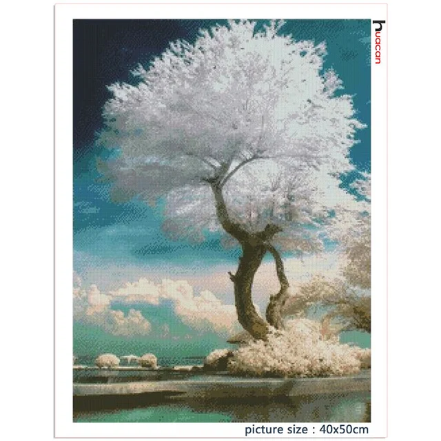 Diamond Painting 40x50 Cm - Kit Completo Spiaggia E Tramonto, Con Diamanti 5D E Attrezzi, Per Decorazione Casa - Foto 9