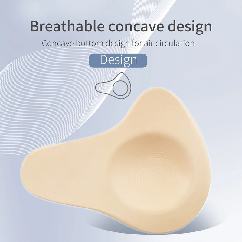 LERVANLA QLT Special Silicone Breast Prosthesis for Women Bras With Breathable Resection After Lightweight Breast Surgery