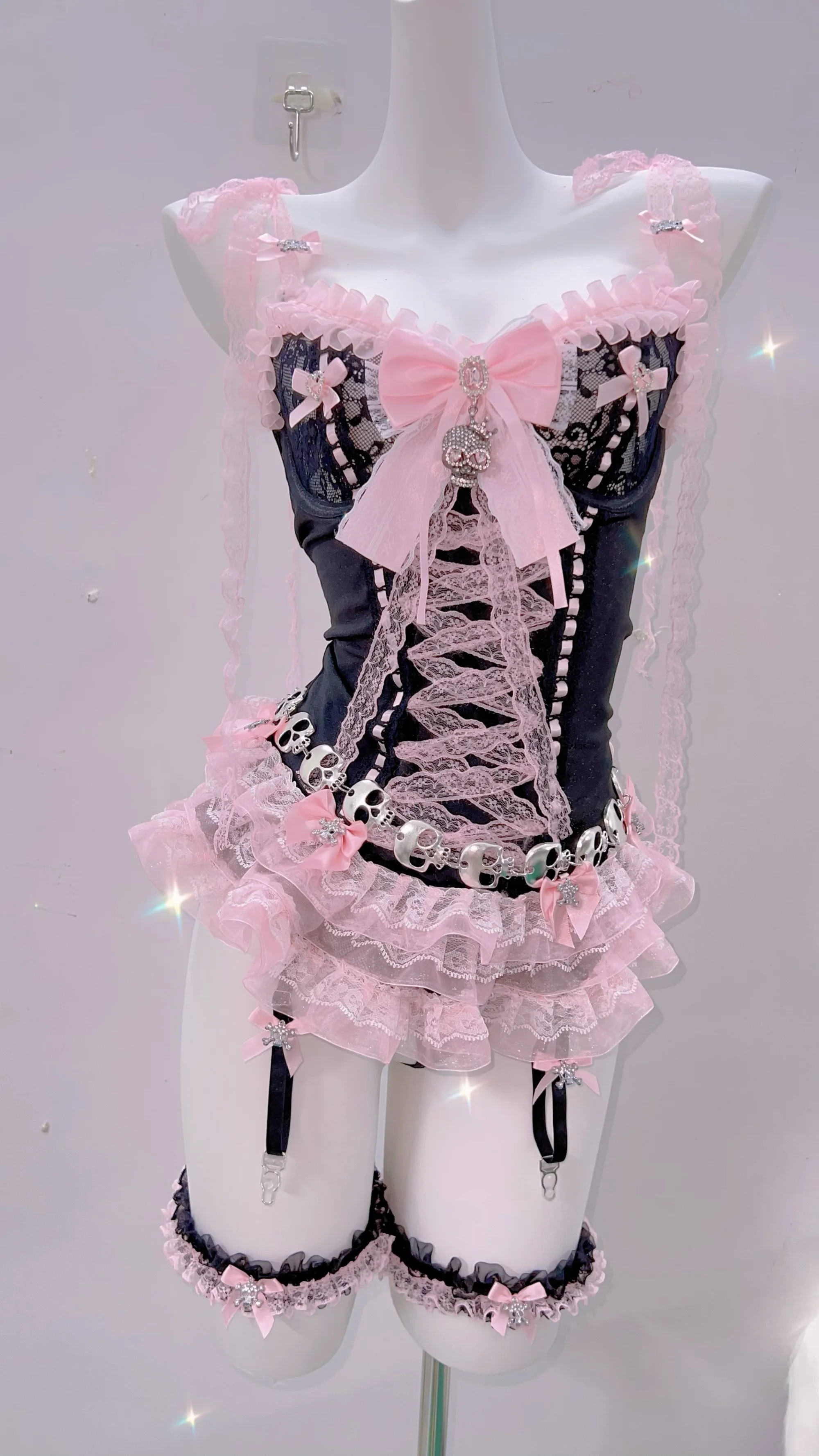 Frilly Lace Bustier Top 5