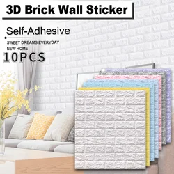 70x77cm Self-adhesive Panel 3d Wall Sticker for Living Room Bedroom Kitchen Children's Room Tile Stickers Wallpaper Waterproof