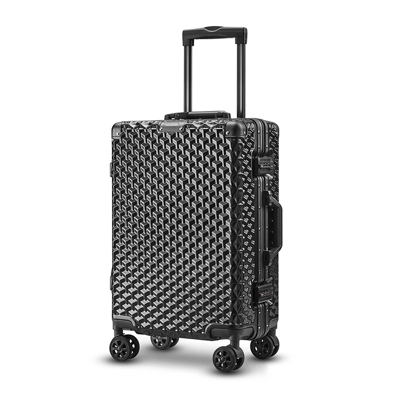 

New fashion travel luggage 20/24 inch student password trolley suitcase 28 inch carry on suitcase men women luxury luggage