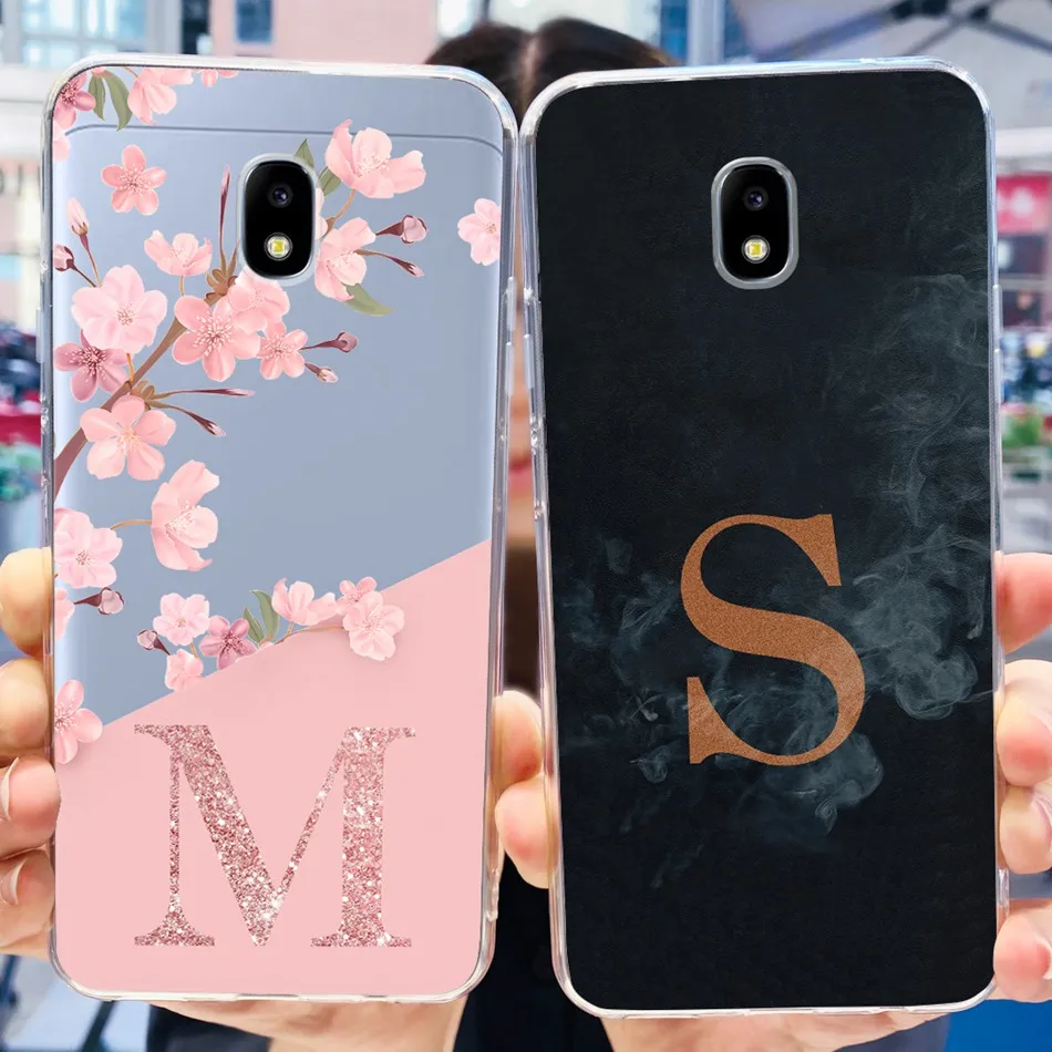 Чехол для Samsung Galaxy J3 J5 J7 2017, модный Мягкий Силиконовый ТПУ чехол с надписью для Samsung J7Pro J5Pro J3pro 2017, бампер для телефона