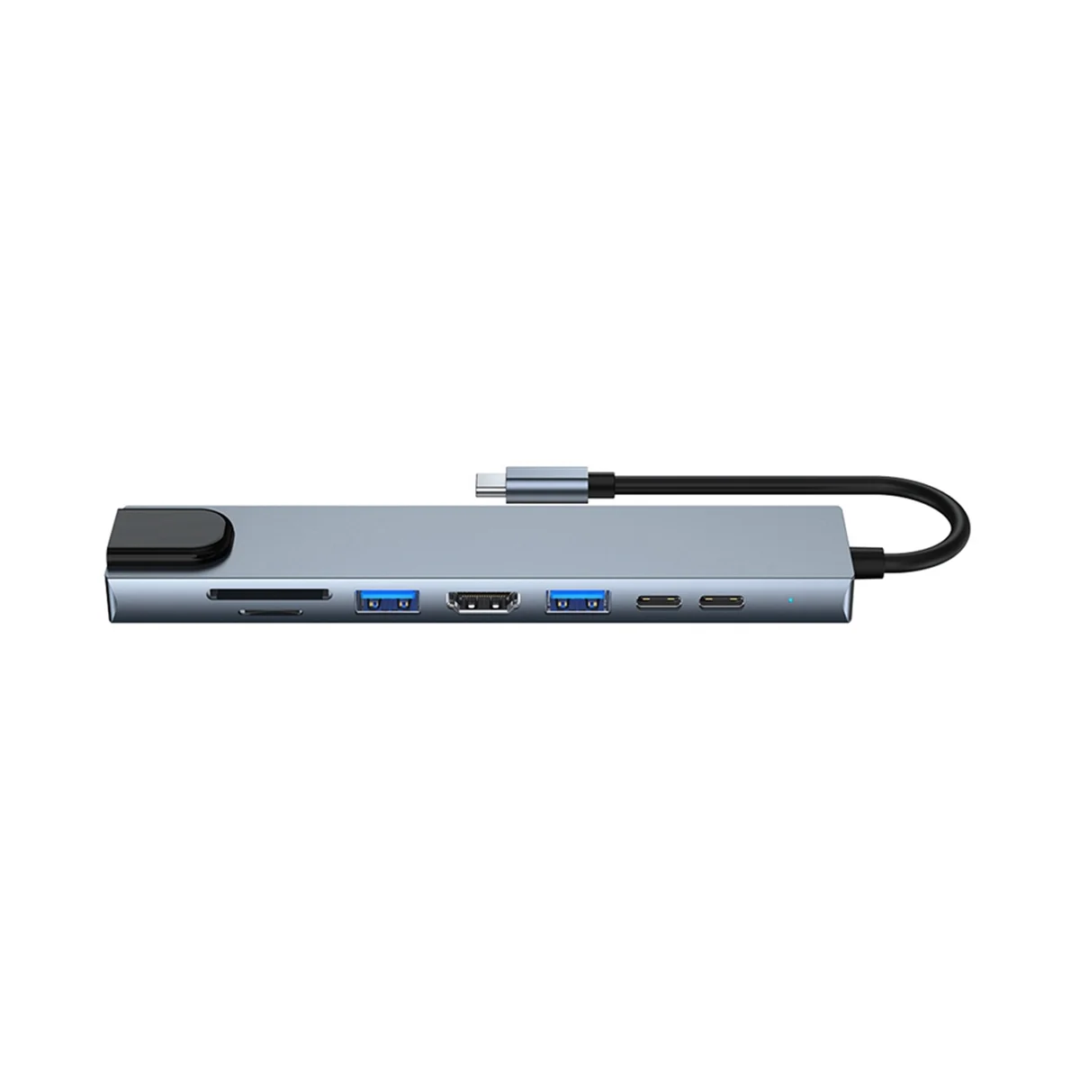 

USB C Hub Type C to 4K HDMI-Compatible Adapter with Ethernet RJ45 SD/TF USB-C Data PD Fast Charge USB