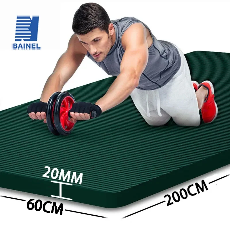 Exercise Mats for Home Workout Pilates Gym Bodybuilding Equipment Mat for Fitness Nonslip Yoga Mat Thick Sports Accessories Body