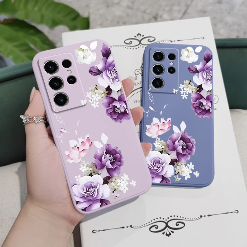 Elegant Peony Floral Phone Case Cover