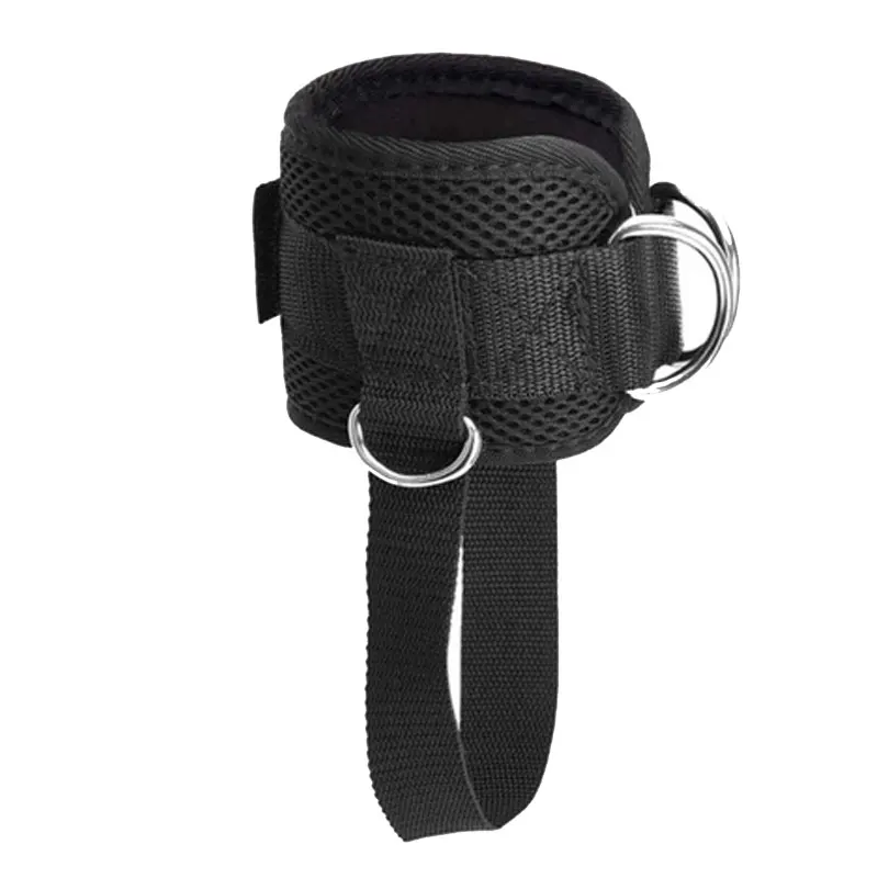 Leg Strength Trainer Fastener Fitness Foot Ring Foot Buckle Ankle Strap Stretch Resistance Band Pull Cord Accessories 1 PC