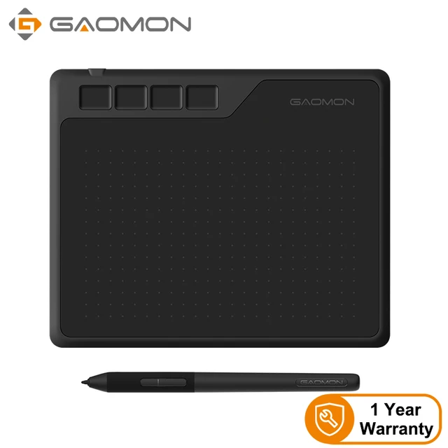 GAOMON 애니메이션 디지털 그래픽 태블릿 아트 글쓰기 보드, 그림 및 게임용 OSU