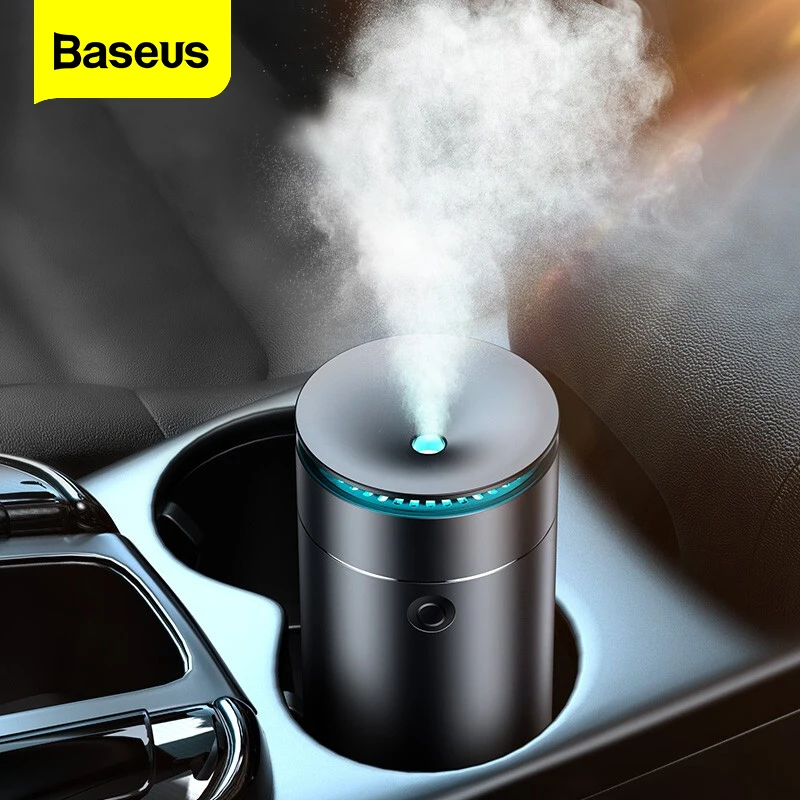 Baseus Car Air Humidifier Purifier Aroma Essential Oil Diffuser Auto Nano  Disinfectant Diffuser Air Freshener For Home Office - Car Air Humidifier -  AliExpress