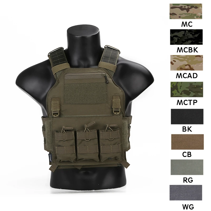 EMERSON LBX Armatus プレキャリとヘッドセット LBX Tactical プレート