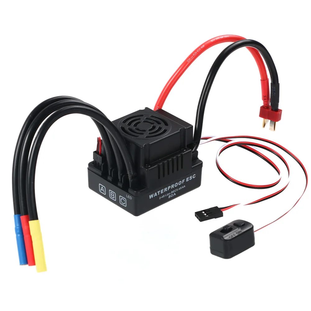 Connecteurs XT60 et T Plug sur le contrôleur ESC haute performance pour RC