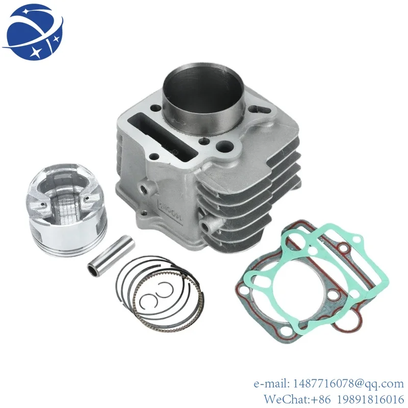 

YYHC Motorcycle Cylinder Body Piston Ring Gasket Kit For 56mm Bore YinXiang 140 140cc Horizontal Engine Dirt Pit Bike ATV Parts