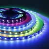 WS2811 WS2812B WS2813 WS2815 5050RGB LED Strip Lights Individually Addressable 30/60/144Pixels/Leds/m Black /White PCB DC5V/12V 5