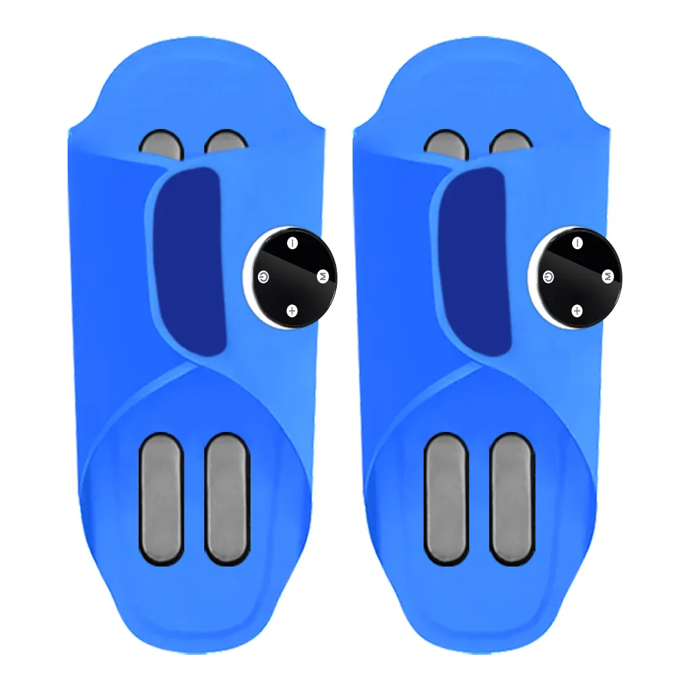 Electric Foot Massager Shoes EMS Pad Rechargeable 8 Adjustable Models Electric Vibrating Foot Muscle Relaxation Massager Shoes