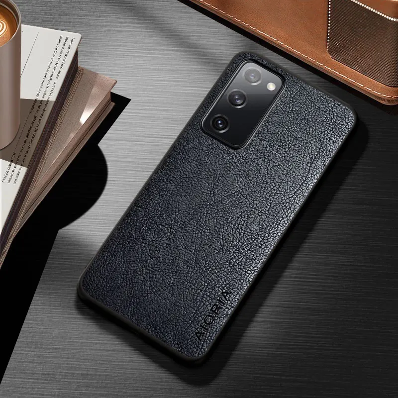 Luxury Vintage Leather Skin Case - Premium Soft Cover for Samsung Galaxy S20 FE Plus Ultra 5G