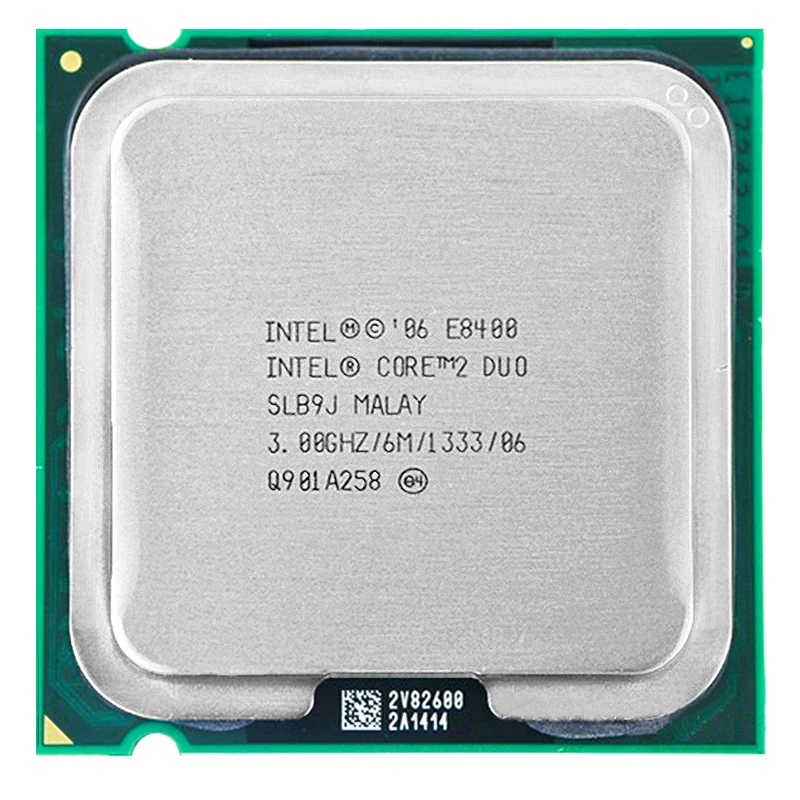 Процессор INTEL E8400 Socket LGA 775 двухъядерный процессор Core 2 Duo AS E8500 E8600 (3 0 ГГц/6 МБ/1333 ГГц) |