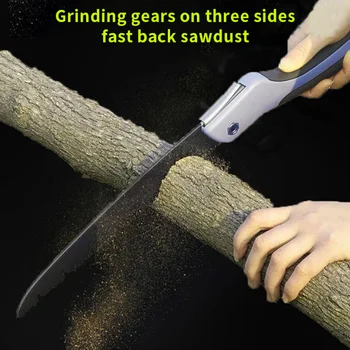 1pcs Folding Hand Saw Multifunctional Outdoor Logging Saw Woodworking Folding Portable Saw Garden Camping Pruning Saw Hand Tools