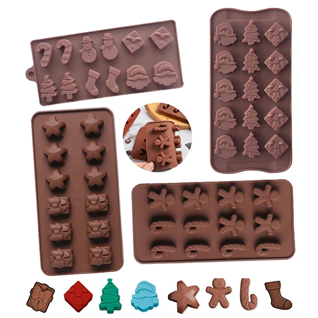 Christmas Baking Cake Gingerbread Man Gingerbread House Silicone Mold  Madeleine Fernand Snow Cookie Mold Baby Supplement - AliExpress