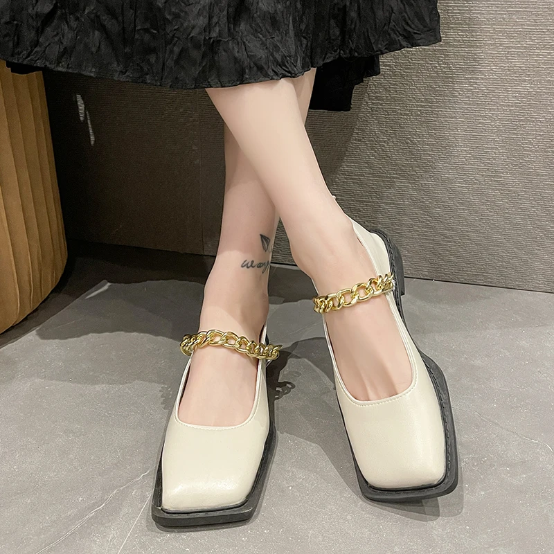 

Сандалии женские летние с квадратным носком, модные босоножки, дышащая износостойкая повседневная обувь на плоской подошве