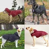 Dog Raincoat Waterproof Hoodie Jacket Rain Poncho Pet Rainwear Clothes with Reflective Stripe for All Sizes Big Puppies 4