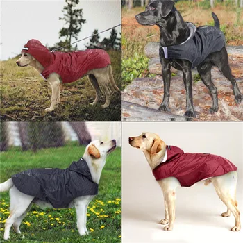 Waterproof Reflective Dog Raincoat 4