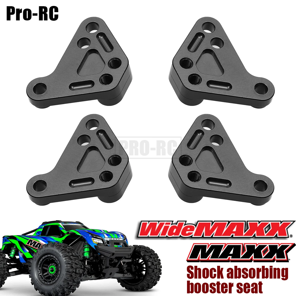 Ammortizzatore Montaggio Inferiore Sedile In Lega Di Alluminio Aggiornamento Per Traxxas 1/10 Maxx V1 V2 Widemaxx Rc Ricambi Auto