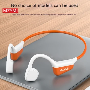 MZYMI I18Pro Bone Conduction Wireless Neckband Earbuds Bluetooth 5.3 Earphones Open Ear Headphones Stereo Touch Control Headset 1
