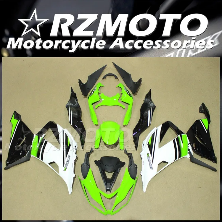

New ABS Fairings Kit Fit For KAWASAKI ZX-6R 636 2013 2014 2015 2016 2017 2018 599 13 14 15 16 17 18 Bodywork Set Green White