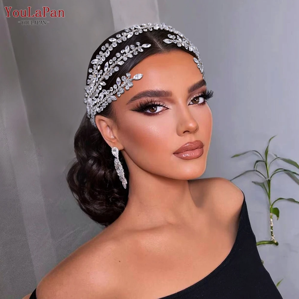 Rhinestones Bridal Hair Accessories Fashion Headband Bridal