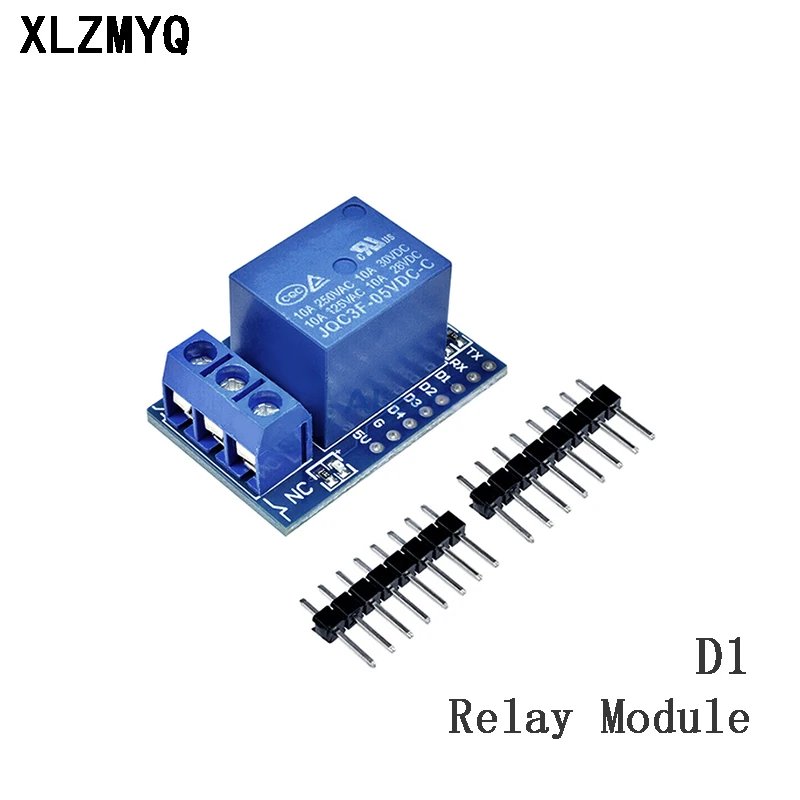 10Set-One-Channel-Wemos-D1-Mini-Relay-Shield-Wemos-D1-Mini-Relay-Module ...