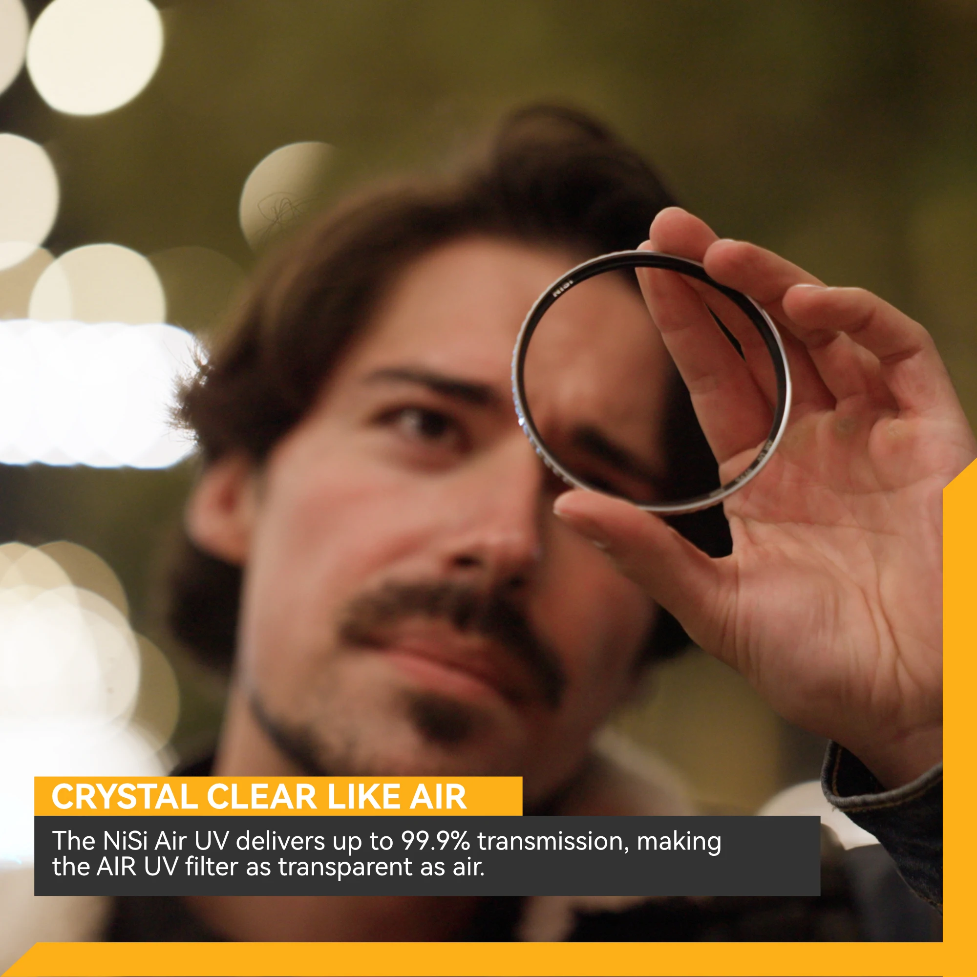 NiSi 67mm 77mm 82mm Air UV Protection Filter with 99.9% Peak Transmission 49mm 5