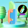 3D Carrot Gravity Plastic Knife Fidget Toys Foldable Decompressed Push Card Small Toy 3D Printing Carrot Radish Knife 6