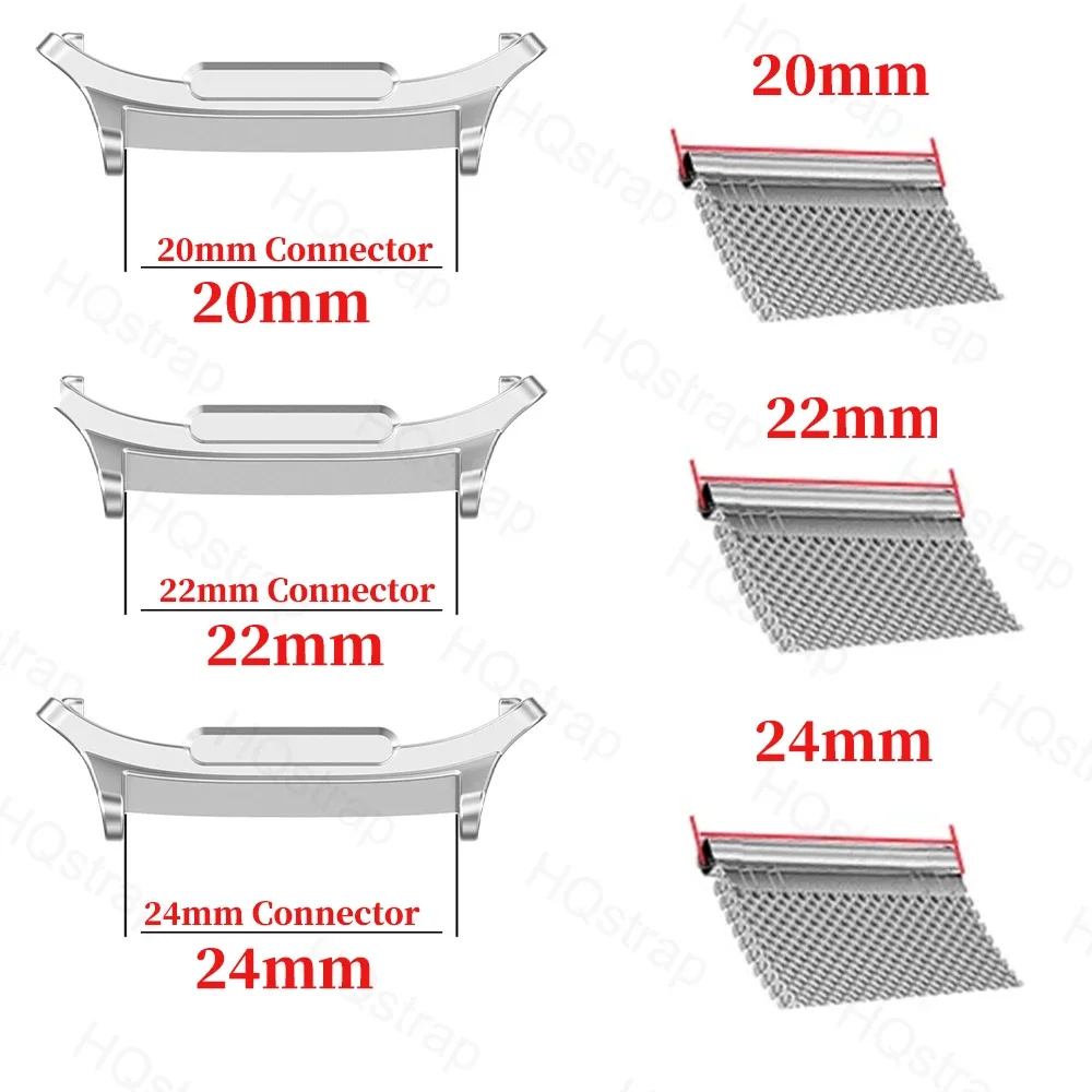 Premium Metal Watch Adapter for Samsung Galaxy Watch 7 Ultra Accessories