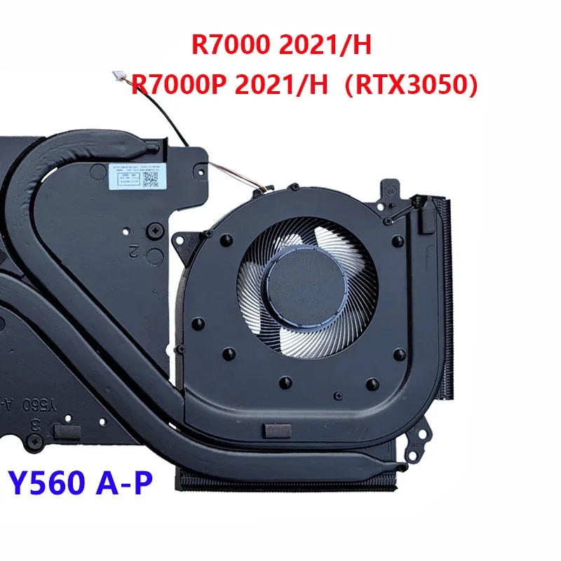 New Original Laptop CPU GPU Cooling Fan With Heatsink FOR Lenovo Legion 5-15ACH6 82JW 5H40S20335/6/7