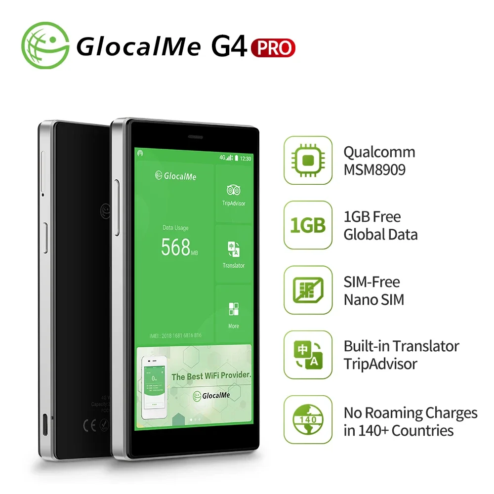 GlocalMe G4 Pro 4G対応 ポケットWiFi Amazon.co.jp: GlocalMe G4 Pro 4G対応 ポケットWiFi モバイルルーター