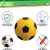 Lightweight Football Squeezable Foam Soccer Ball High-Density Training Ball Easy to Grip 5