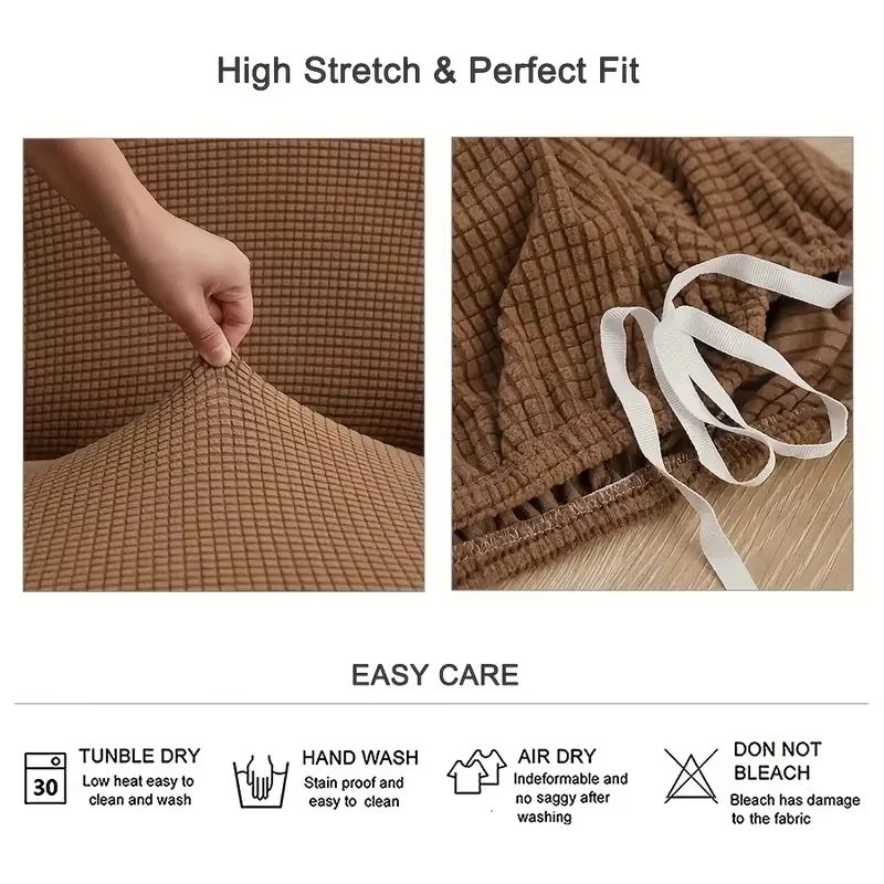 1seater Recliner Sofa Cover For Living Room Relax Armchair Slipcover Stretch Lazy Elastic Jacquard Couch Chair Cover 4