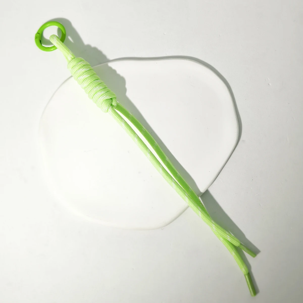 Vibrant Nylon Woven Rope Charms for Keychain and Bag Pendant Accessories