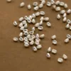 5pcs/Lot 925 Sterling Silver Triangle Geometry Small Loose Beads 4x3mm Handmade Bead Spacers Bracelets DIY Jewelry Accessories 4