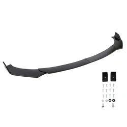 Universal Car Front Bumper Lip Splitter & Protector (Black)