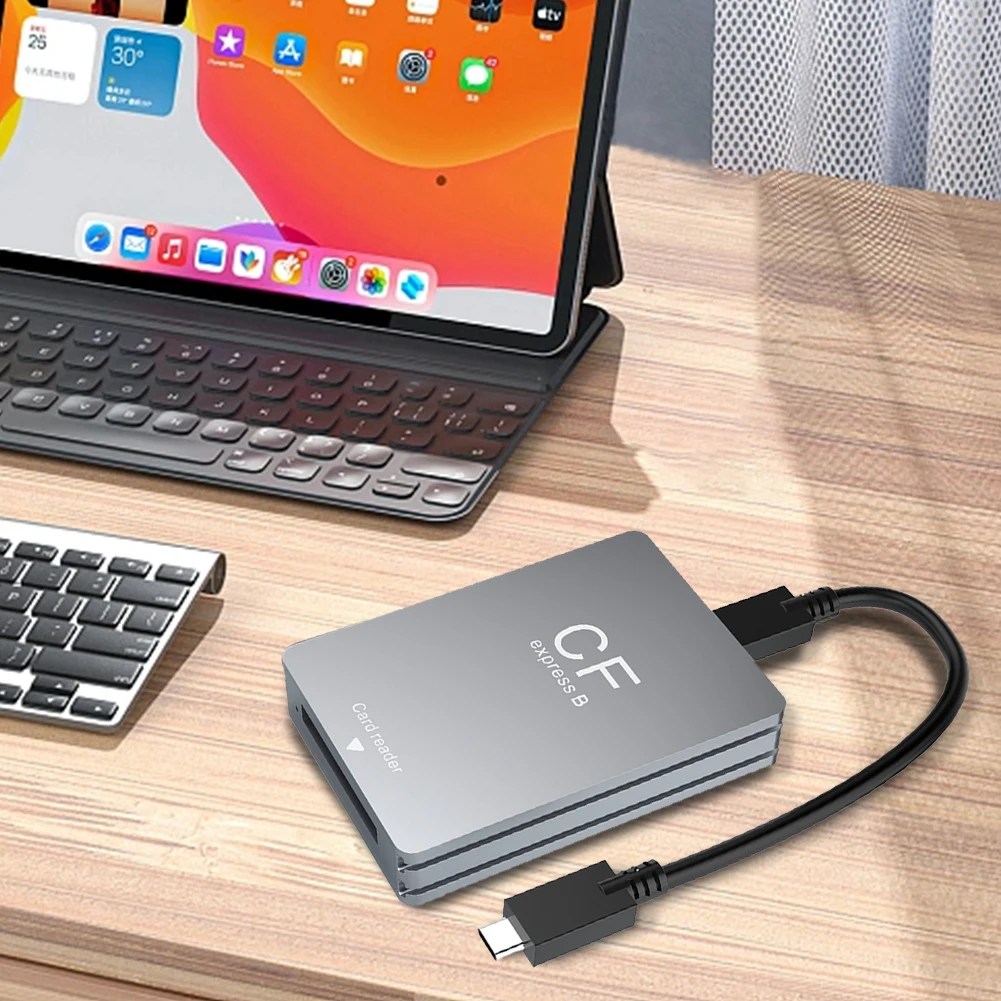 USB C/USB C/A 케이블이 포함된 CFexpress Type B 카드 리더기 CFexpress 카드 어댑터는 안드로이드/Windows/OS를 지원합니다.